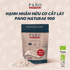 Hạnh nhân hữu cơ cắt lát Pano Naturae 90g