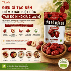 Táo đỏ hữu cơ Ningxia C'LaVie 450g