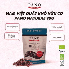 Nam việt quất khô hữu cơ Pano Naturae 90g