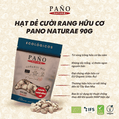 Hạt dẻ cười rang hữu cơ Pano Naturae 90g