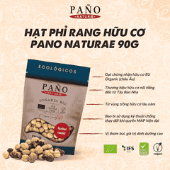 Hạt phỉ rang hữu cơ Pano Naturae 90g