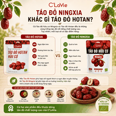 Táo đỏ hữu cơ Ningxia C'LaVie 450g
