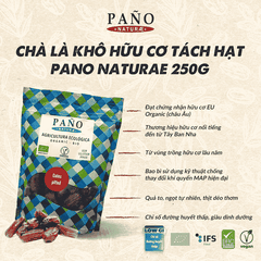 Chà là khô hữu cơ tách hạt Pano Naturae 250g