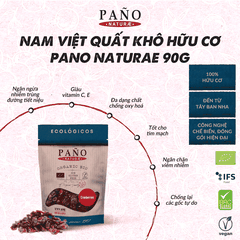 Nam việt quất khô hữu cơ Pano Naturae 90g