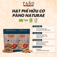 Hạt phỉ rang hữu cơ Pano Naturae 90g