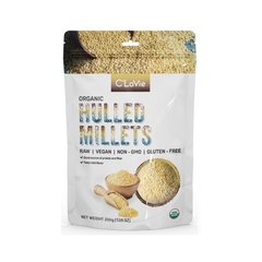 Hạt kê hữu cơ đã tách vỏ C’LaVie 200g