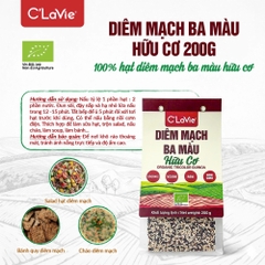 Diêm mạch ba màu hữu cơ C'LaVie 200g