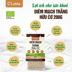Diêm mạch trắng hữu cơ C'LaVie 200g