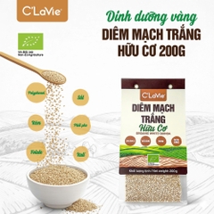 Diêm mạch trắng hữu cơ C'LaVie 200g