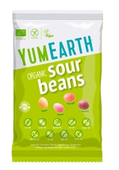 Kẹo hữu cơ hình hạt đậu vị trái cây Yumearth 50g