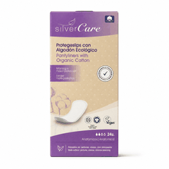 Băng vệ sinh hữu cơ hàng ngày Anatomical Silvercare 24 miếng