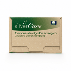 Tampon hữu cơ 3 giọt Silvercare Super 18 miếng