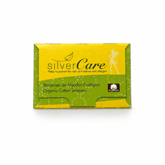 Tampon hữu cơ 2 giọt Silvercare Regular 18 miếng
