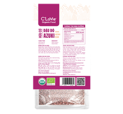 Đậu đỏ Azuki hữu cơ C'LaVie 200g