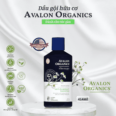 Dầu gội hữu cơ Avalon Organics dành cho tóc gàu 414ml