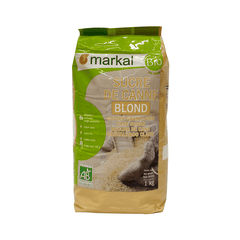 Đường mía hữu cơ hạt nhỏ Markal 1kg