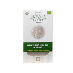 Gạo trắng  hữu cơ Jasmine Hoa Sữa 1kg