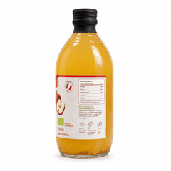 Giấm Táo Hữu Cơ Có Giấm Mẹ C’LaVie 500ml
