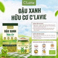 Đậu xanh hữu cơ C'LaVie 200g