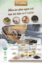 Hạt mè đen hữu cơ C’LaVie 200g