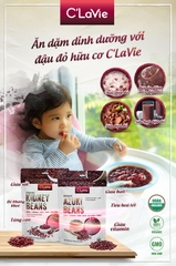 Đậu đỏ azuki hữu cơ C’LaVie 200g