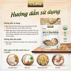 Đậu nành hữu cơ C’LaVie 200g