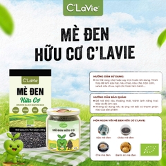 Mè đen hữu cơ C’LaVie 200g