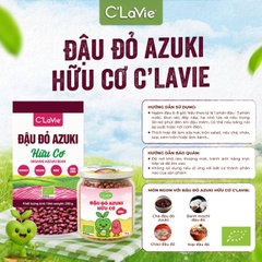 Đậu đỏ Azuki hữu cơ C'LaVie 110g