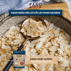 Hạnh nhân hữu cơ cắt lát Pano Naturae 90g