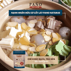 Hạnh nhân hữu cơ cắt lát Pano Naturae 90g