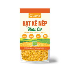 Hạt kê nếp hữu cơ C'LaVie 450g