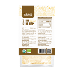 Hạt kê nếp hữu cơ C'LaVie 450g