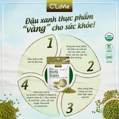 Đậu xanh hữu cơ C’LaVie 200g