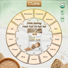 Hạt mè vàng hữu cơ C’LaVie 200g