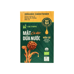 Mật dừa nước cô đặc hữu cơ VIETNIPA - Hộp 10 gói