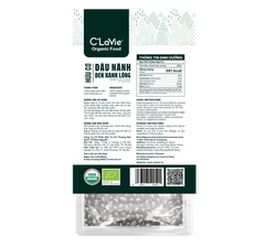 Đậu nành đen xanh lòng hữu cơ C'LaVie 200g