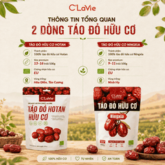 Táo đỏ hữu cơ Ningxia C'LaVie 450g