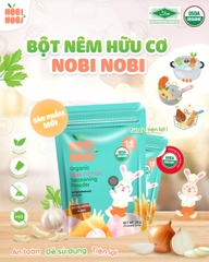 Bột nêm hữu cơ cho bé Nobi Nobi