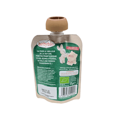 Sữa chua dừa hữu cơ cho bé vị chuối, kiwi Babybio 85g (≥ 6 tháng)