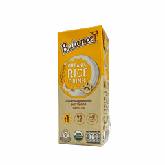 Sữa gạo hữu cơ vị vani Balance 180ml
