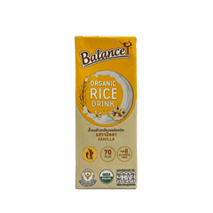 Sữa gạo hữu cơ vị vani Balance 180ml