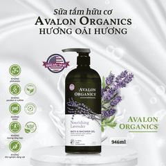 Sữa tắm hữu cơ Avalon Organics hương oải hương 946ml