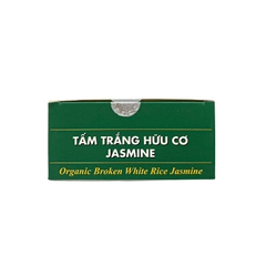 Gạo tấm trắng hữu cơ Jasmine Hoa Sữa 1kg