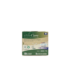 Tampon hữu cơ 3 giọt Silvercare Super 18 miếng