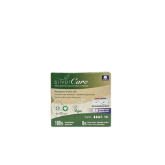 Tampon hữu cơ 3 giọt Silvercare Super 18 miếng