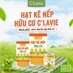 Hạt kê nếp hữu cơ C'LaVie 200g