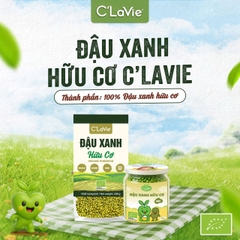 Đậu xanh hữu cơ C'LaVie 110g