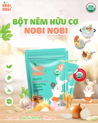 Bột nêm hữu cơ cho bé Nobi Nobi