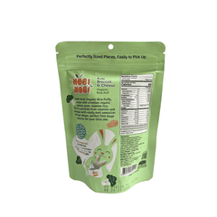 Thực phẩm bổ sung bánh gạo ăn dặm hữu cơ cho bé Nobi Nobi vị cải xoăn, súp lơ, phô mai 15g (Từ 8 tháng tuổi)