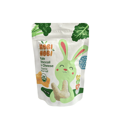 Thực phẩm bổ sung bánh gạo ăn dặm hữu cơ cho bé Nobi Nobi vị cải xoăn, súp lơ, phô mai 15g (Từ 8 tháng tuổi)